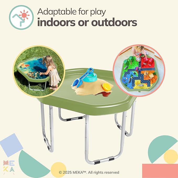 MEKA Tuff Tray Set for Sensory Play