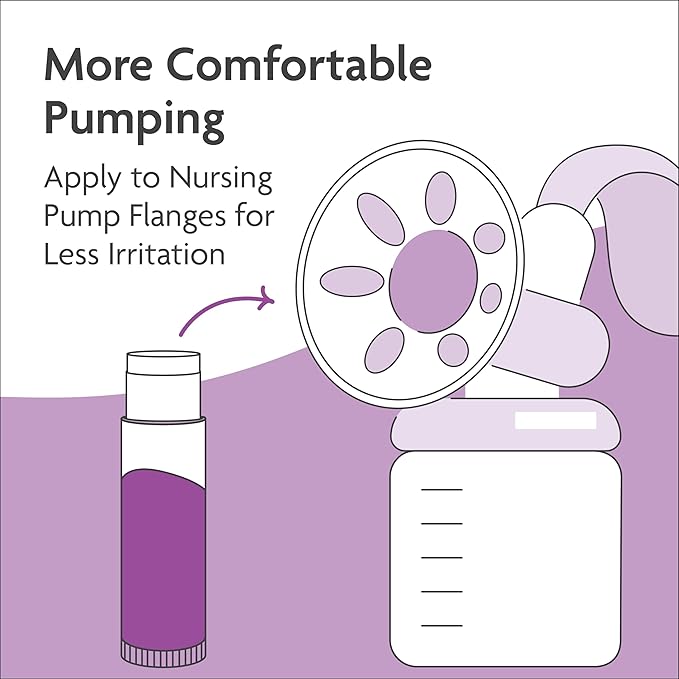 TriLASTIN Vitamin-Infused Nipple and Lip Balm | Breastfeeding Essentials | Lanolin-Free Nipple Cream | Nipple Butter | Postpartum Must-Haves