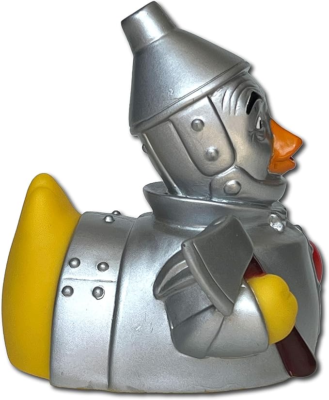 CelebriDucks Floating Rubber Ducks - Collectible Bath Toy Gift for Kids & Adults of All Ages (Tin Woodsman)