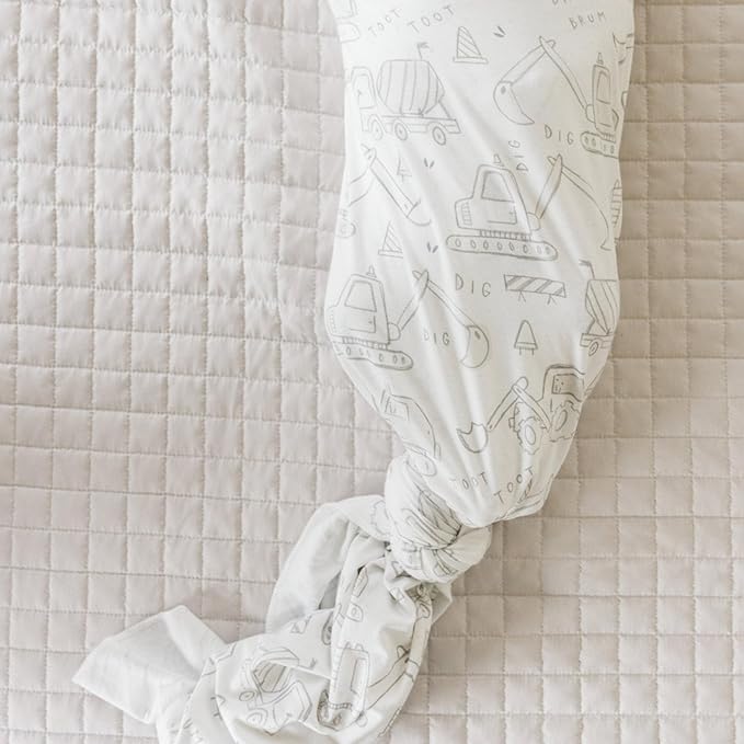 Copper Pearl Large Premium Knit Baby Swaddle Receiving Blanket Gage