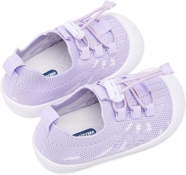 BMCiTYBM Baby Shoes Infant Boy Girl First Walker Shoes Toddler Walking Shoes Lightweight Non-Slip Sneakers for 6 9 12 18 24 Months