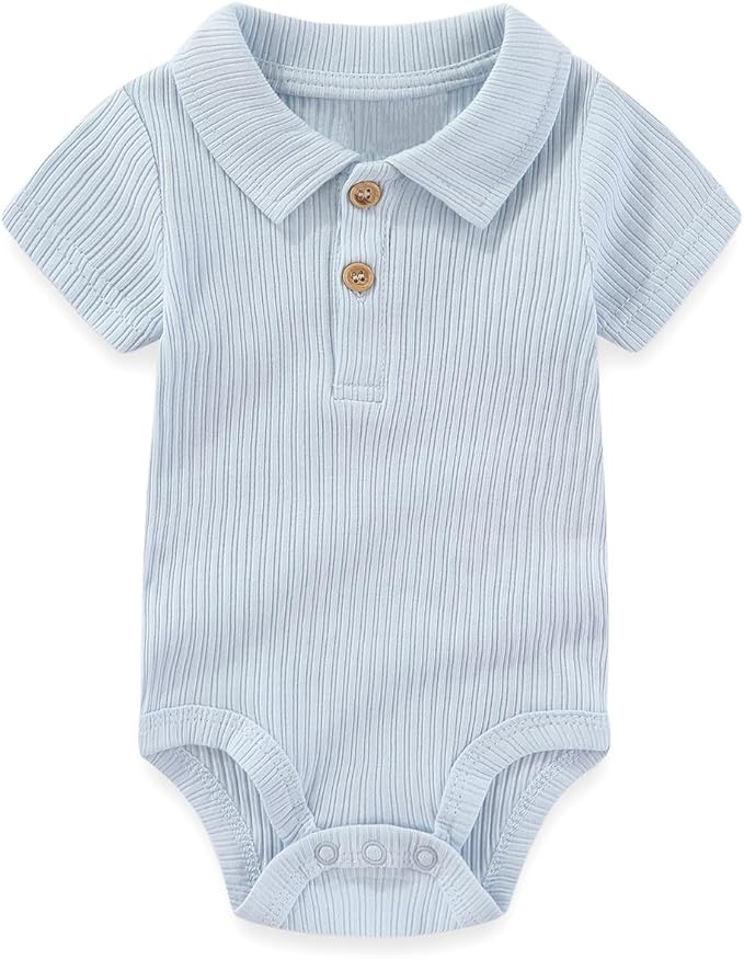 Kiddiezoom Newborn Baby Layette Set 10-Piece with Bodysuits and Pants Set for Unisex Baby Gift Sets