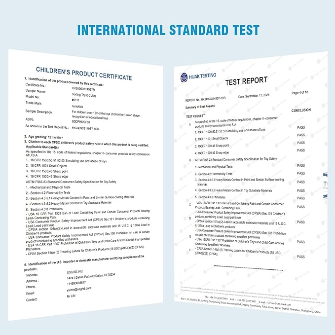 nunukuids Montessori Toys for 1+ Wooden Color Sorting Toys for Toddlers 1-3 Year Old Toddlers Fine Motor Skills Development Color Sorting Fun
