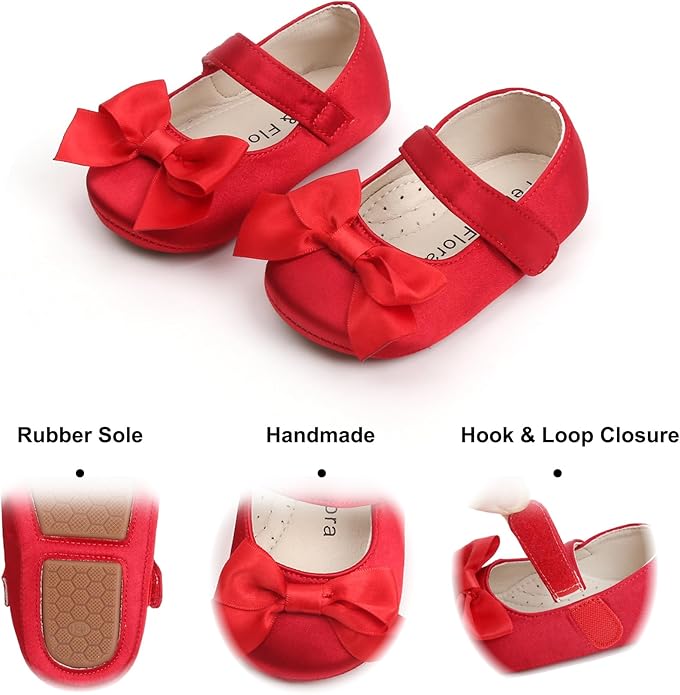 Soft Sole Baby Shoes - Infant Baby Walking Shoes Moccasins Rubber Sole Crib Shoes