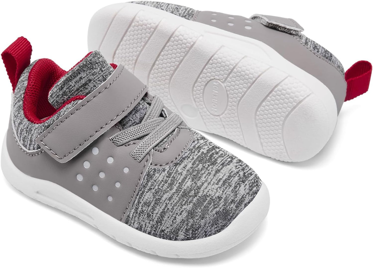 MORENDL Toddler Baby Shoes 0-4 Years Boy Girl Lightweight Breathable Non-Slip Sports Sneakers Running Walking Tennis Barefoot Shoes