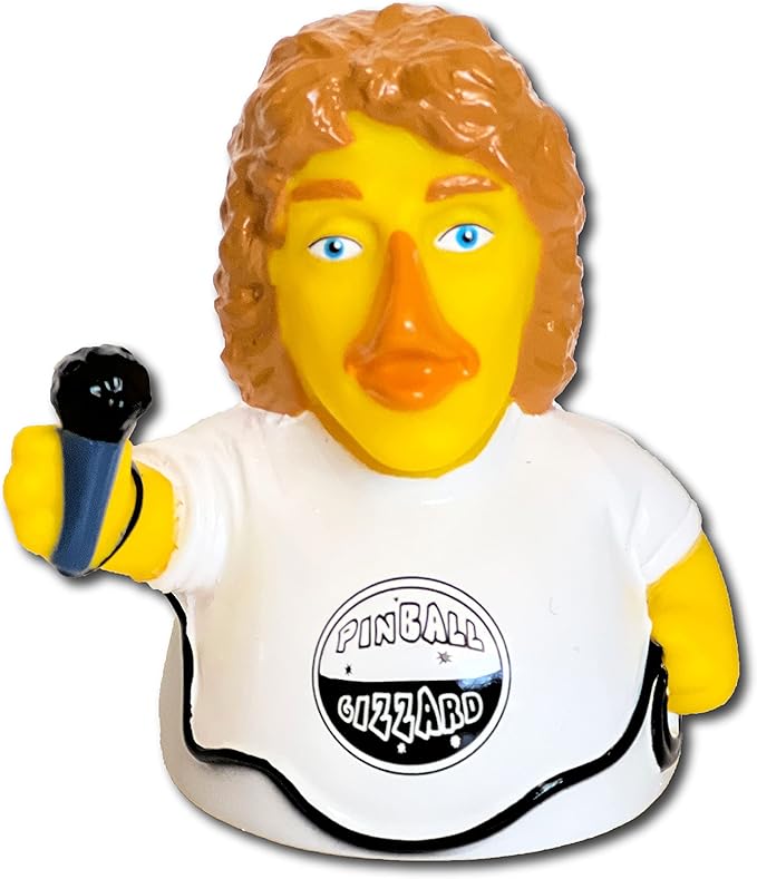 CelebriDucks - Pinball Gizzard - Floating Rubber Ducks - Collectible Bath Toy Gift for Kids & Adults of All Ages