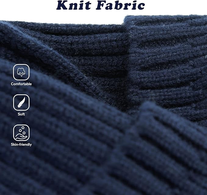 POXIMI Baby Boy Winter Hat Toddler Warm Beanie Girl Knit Hats with Earflap Kid Cute Earmuffs