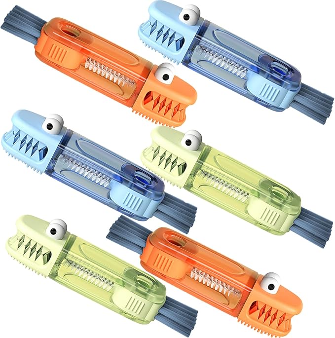 4 in 1 Cup Lid Cleaning Brush (6Pcs) - Water Bottle Brush, Portable Crevice Cleaning Brush Set for for Bottle Tight Spaces Cup and Sealed Food Storage containers with lids