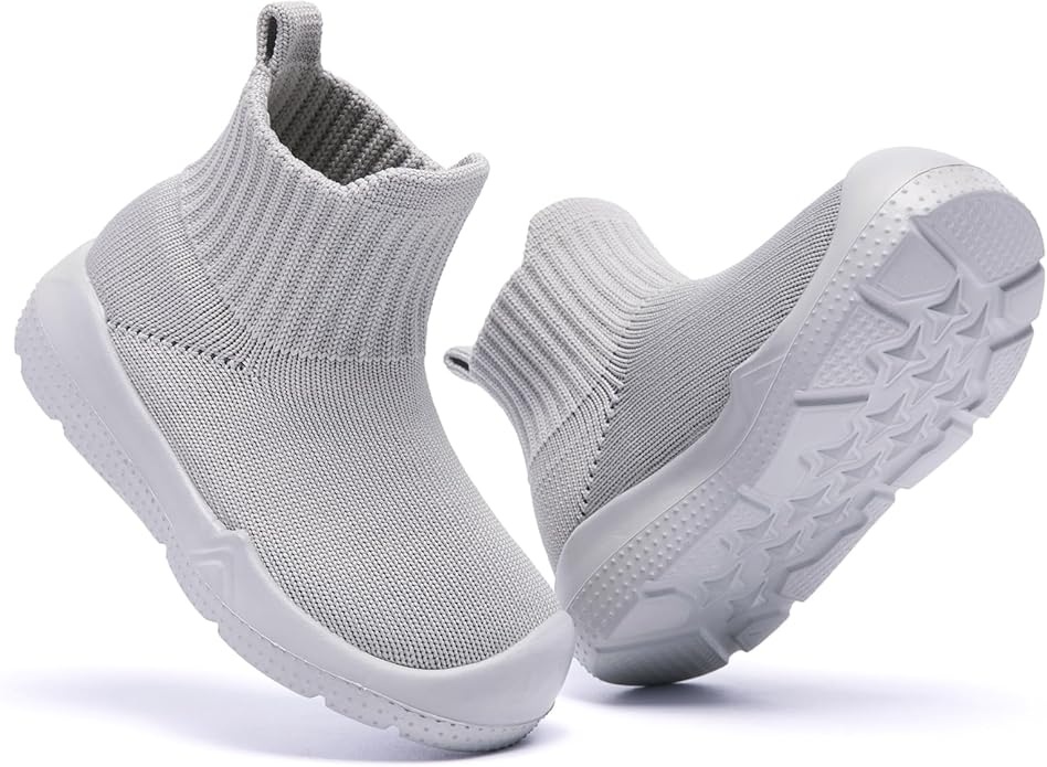 MORENDL Toddler Sock Shoes Baby Walking Shoes Infant Slippers Boys & Girls Non-Slip Sneakers