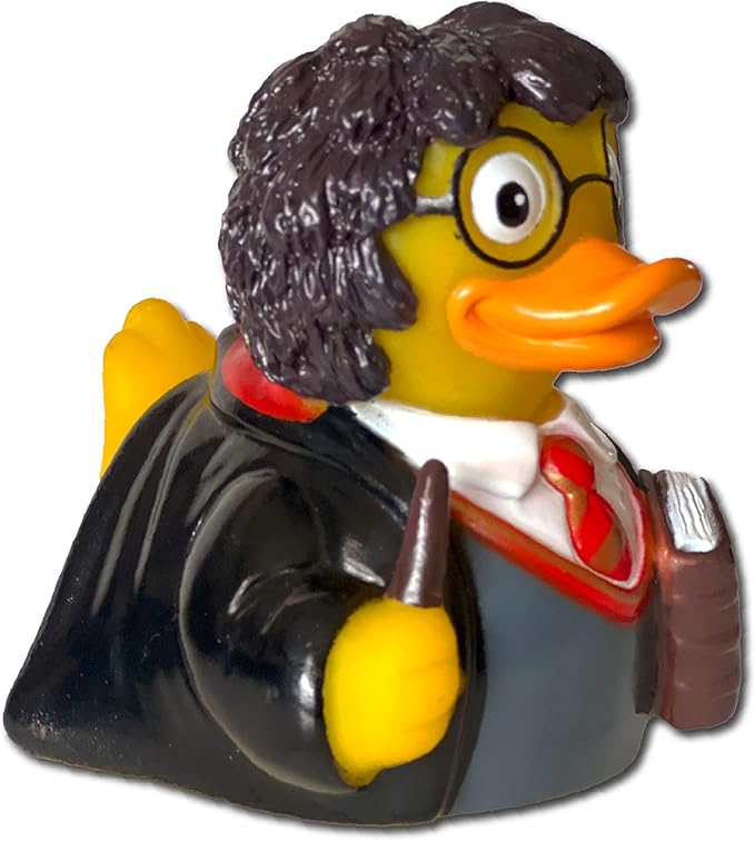 CelebriDucks - Harry Ponder - and The Ducky Shallows - Floating Rubber Ducks - Collectible Bath Toy Gift for Kids & Adults of All Ages