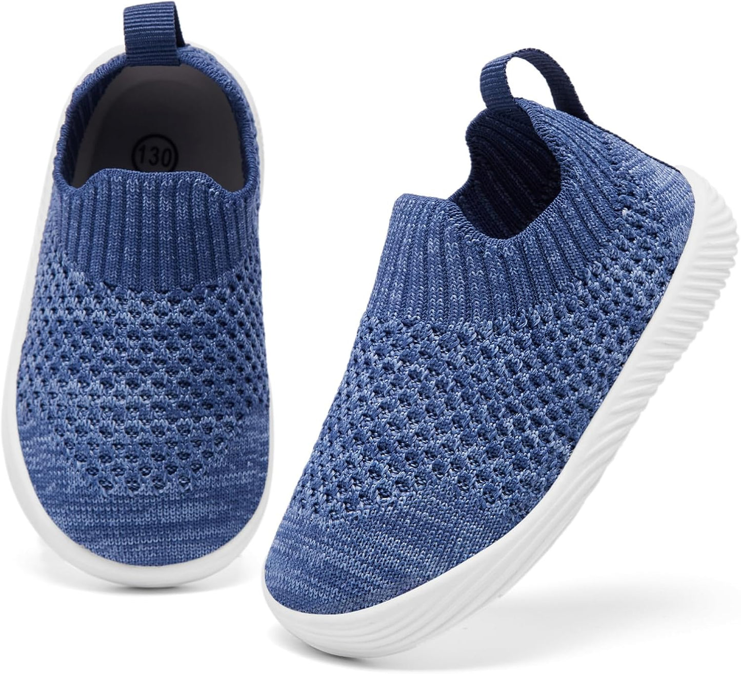 MORENDL Baby Toddler Walking Socks Non-Slip Breathable Unisex Casual Sneakers