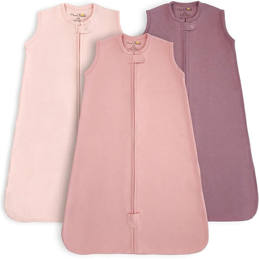 Mama Cheetah Baby Sleep Sack 0.5 TOG, Organic Cotton Baby Wearable Blanket with Two-Way Zipper, Swaddle Transition Baby Sleeping Bag for Newborn Infant Toddler Boy Girl, 12-18 Months