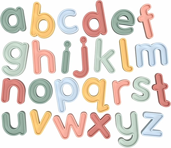 Inspire My Play Lowercase Alphabet Letters for Kids - ABC Toys for 3 Year Olds -Sensory and Messy Play