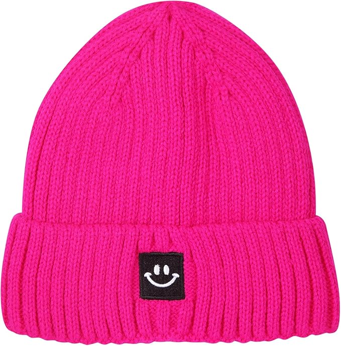 MaxNova Baby Winter Hat Toddler Beanie Hat Earflap Knit Cap for Boys Girls 0-8 Years