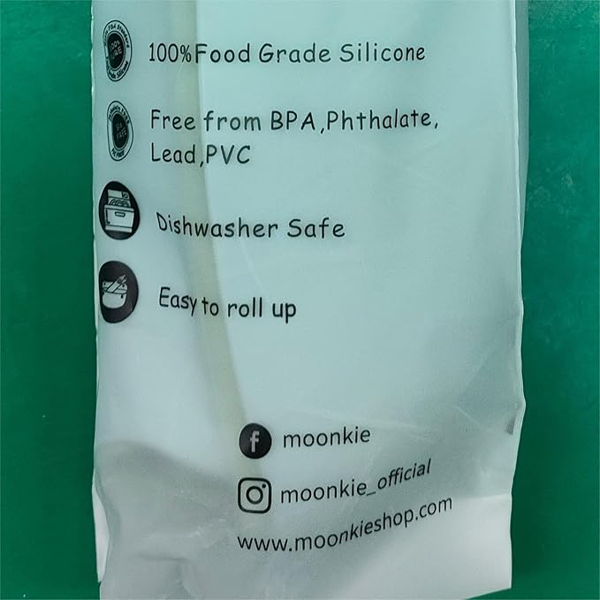 Moonkie Silicone Baby Bibs Set Of 2 | BPA Free Waterproof | Soft Flexible Silicone Bibs for Babies & Toddlers(Pale Mauve/Shifting Sand)