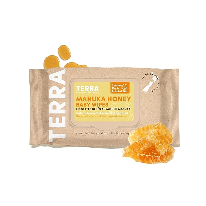 Baby Wipes - Manuka Honey 70 Pack by Terra
