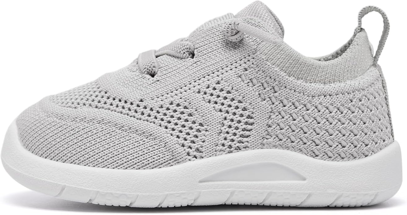 MORENDL Toddler Shoes Baby Walking Sock Shoes Infant Sneakers 0-4 Years Boy Girl Barefoot Tennis Shoe Non-Slip Brethable