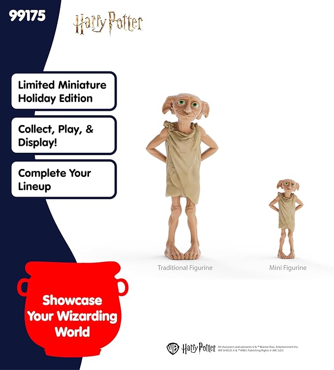 Schleich Harry Potter Advent Calendar - 24 PC Harry Potter Mini Figurine Set - Wizarding World Collectible Figures for Kids and Adults - Holiday Countdown Calendar - Ages 6+ | 99175