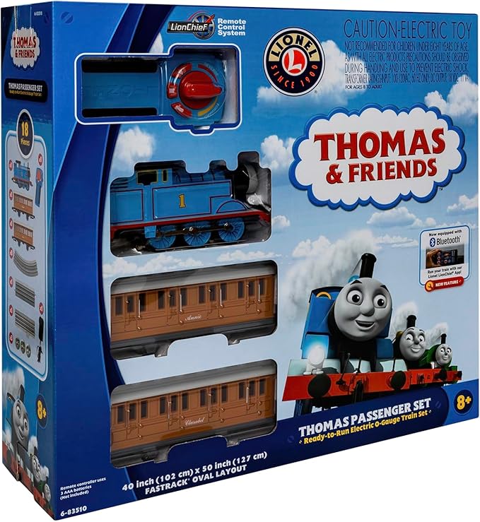Lionel Thomas & Friends Electric O Gauge Bluetooth Train Set with Remote