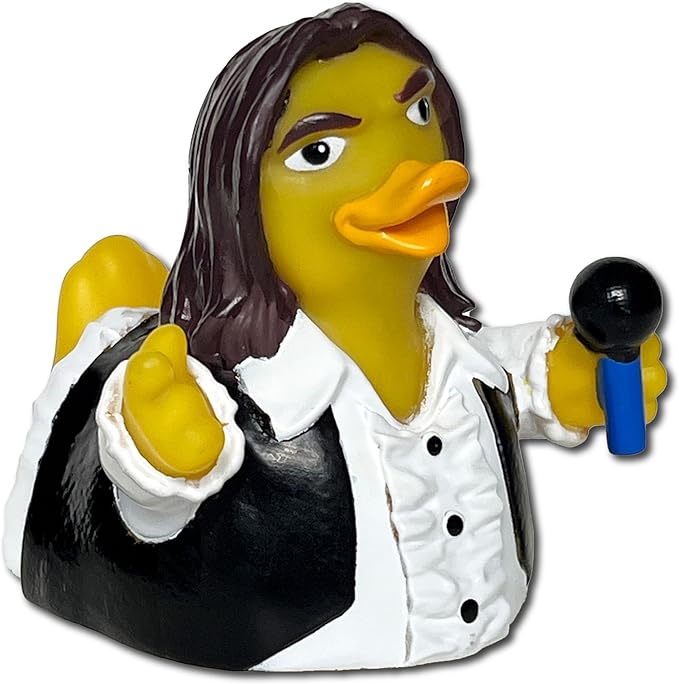 CelebriDucks - Beak Loaf - Bath Out of Hell - Floating Rubber Ducks - Collectible Bath Toy Gift for Kids & Adults of All Ages