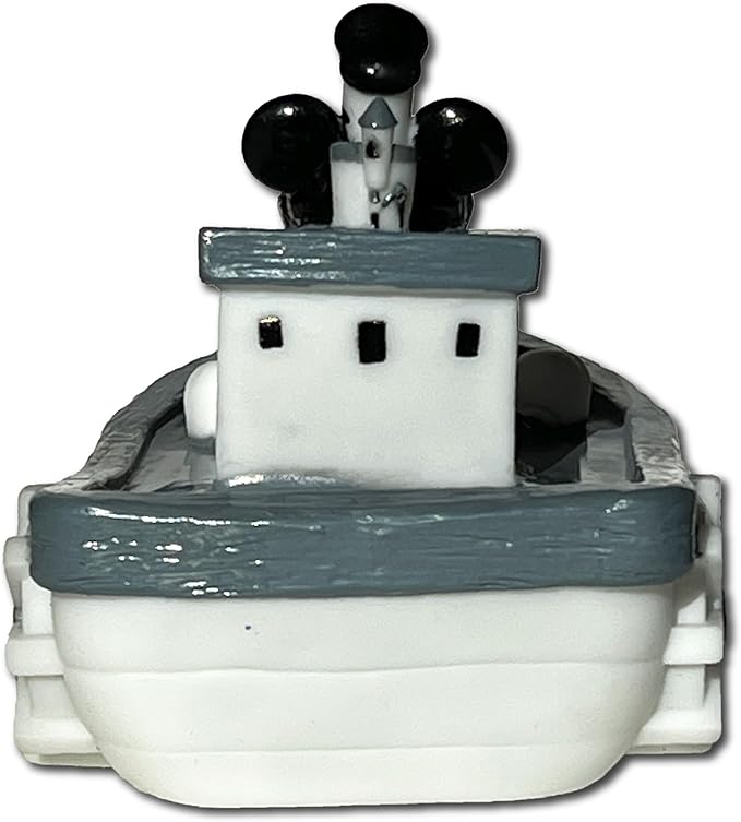 CelebriDucks - Steamboat Ducky - Floating Rubber Ducks - Collectible Bath Toy Gift for Kids & Adults of All Ages