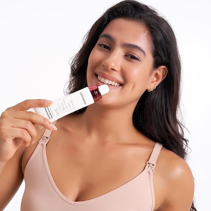 Momcozy ComfortNip™ Cooling Comfort & Touch Free Nipple Cream, Nipple Cream for Breastfeeding, Instant Relief, Plant-Based Formula, Newborn Essentials with Cooling Ceramic Applicator, 1.76oz