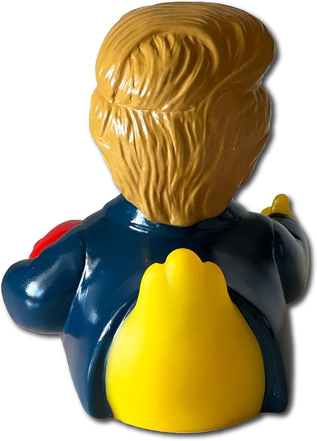 CelebriDucks - The Donald Trump Duck - Take Quack America - Floating Rubber Ducks - Collectible Bath Toy Gift for Kids & Adults of All Ages