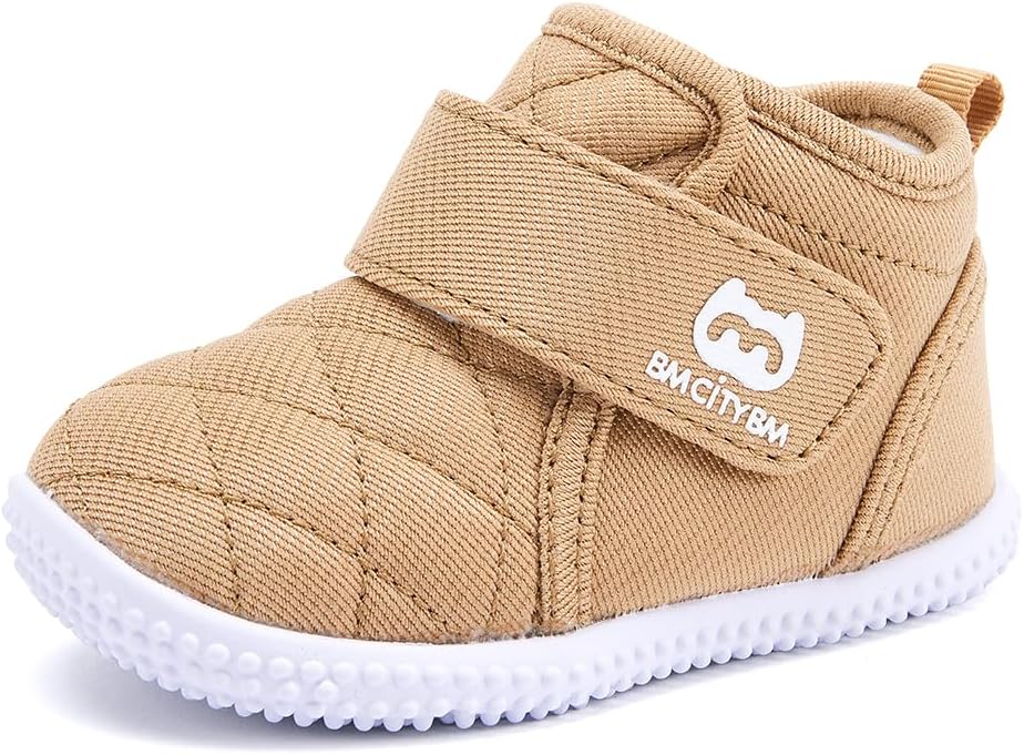 BMCiTYBM Toddler Baby Winter Snow Boots Boy Girl Faux Fur Warm Non Slip First Walking Infant Shoes