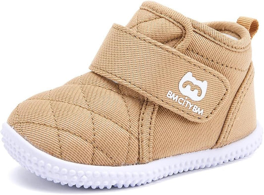 BMCiTYBM Toddler Baby Winter Snow Boots Boy Girl Faux Fur Warm Non Slip First Walking Infant Shoes