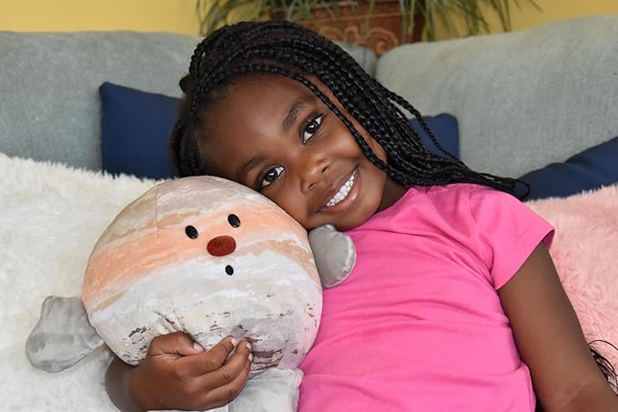 Celestial Buddies Jupiter Buddy | 12" Soft Stuffed Plush, Embroidered Features, Fun Planet Facts Tag for Kids – STEM Learning, Educational Gift, Classroom & Homeschool Science Space Astronomy | 0+