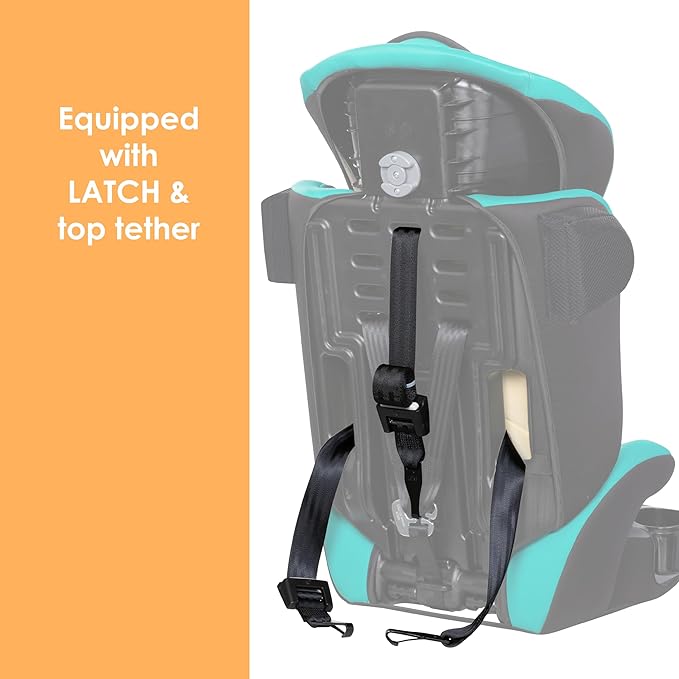 Baby Trend Hybrid SI 3-in-1 Combination Booster Car Seat with Side Impact Protection, Hoboken Teal