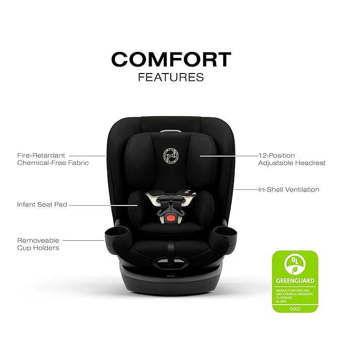 Callisto G 360 Select Rotating All-in-One Convertible Car Seat - Black
