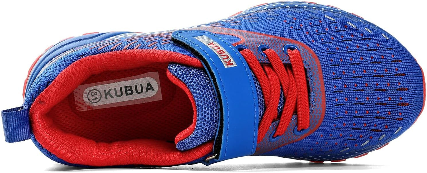 KUBUA Kids Sneakers for Boys Girls Running Tennis Shoes Lightweight Breathable Sport Athletic