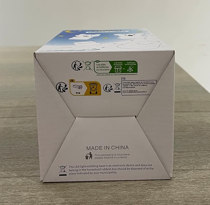 Rabbit Night Lights for Kids, Babies Nursery Lamp, Kids lamp, Child Bedroom Bedside Lamp, Changeable Brightness & Color Children's Table Night-Lights, Holiday Gifts, Child Gift - Medium