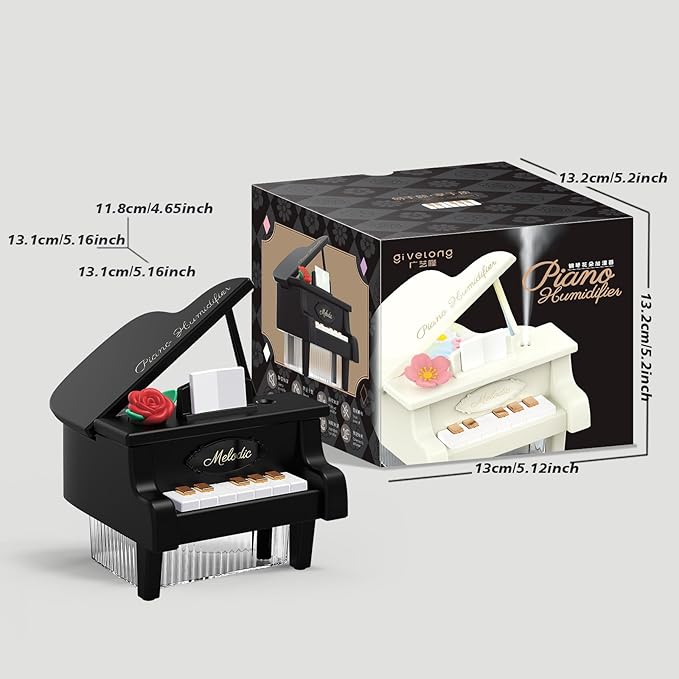 Portable Mini humidifie,350mL Cool Mist Humidifie,1200mAh Quiet for Home/Nursery/Office,Portable Mini Air Moisturizer,rechargeable mini humidifier (Black)