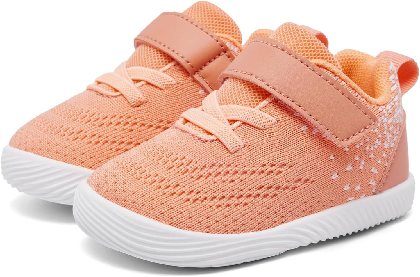 MORENDL Toddler Sneakers Baby Boys & Girls Barefoot Shoes Lightweight Breathable Walking Running Tennis Athletic Sport Shoes