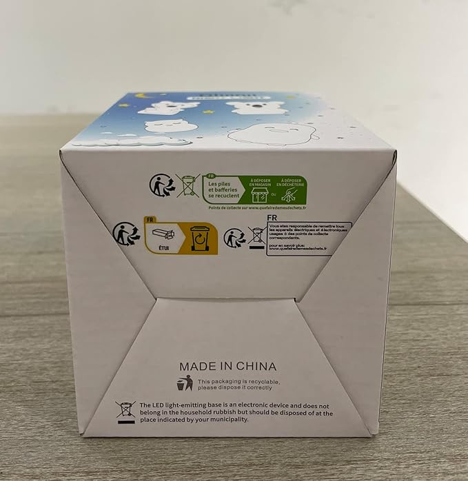 Cat Night Lights Children's Room Lighting, Toddler Bedroom Sleep Lights Bedside lamp - 9 Colors Lamps Room Decor for Toddlers/Boys/Girls/Adults/Bedroom/Bathroom/Outdoor/Camping - Medium