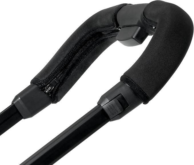 Veer Switch&Jog Jogging Stroller with Neoprene Grips | 3 Wheel All-Terrain Jogger Stroller with Switchback Seat | Shock Absorbing, Durable, Maneuverable, Collapsible