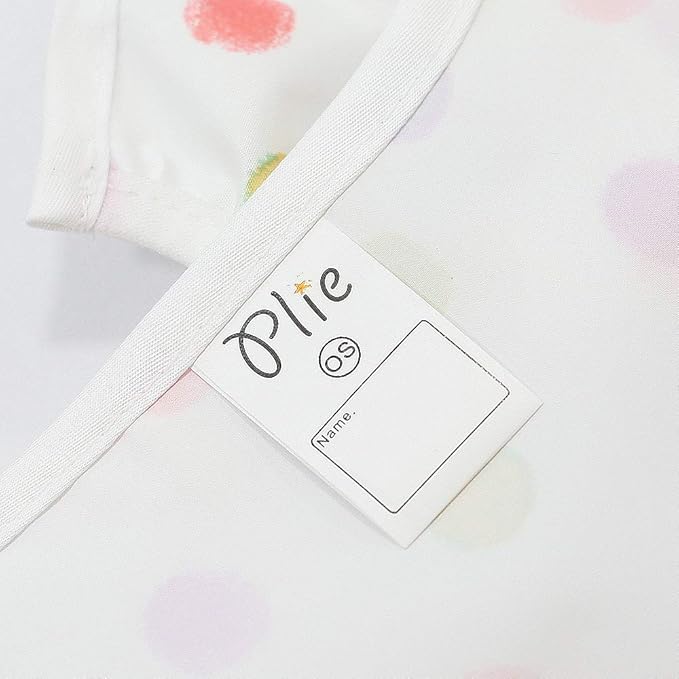 Long Sleeve Waterproof Bib for Toddlers – Feeding Smock for Baby Mealtime, Self-Feeding, Painting & Messy Play, BPA-Free