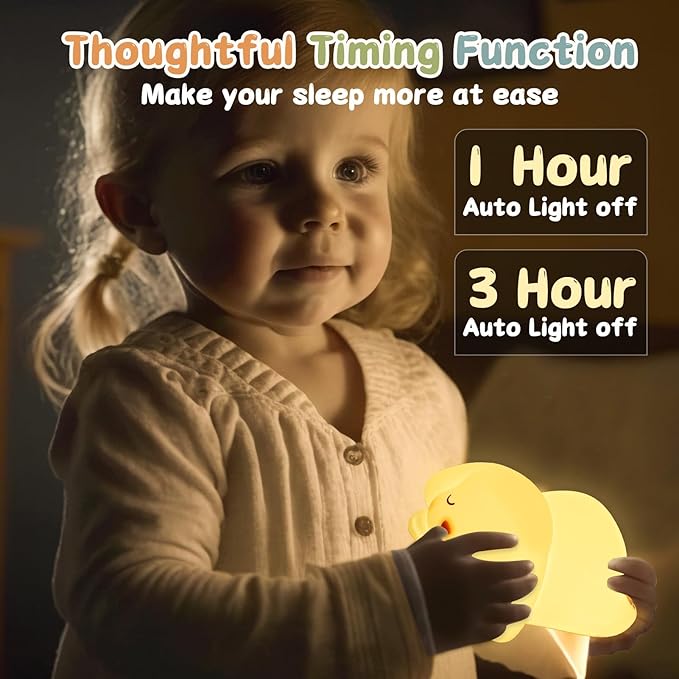 ZKLiLi Night Light for Kids Cute Rabbit Lamp, 16 Colors+Tap+Silicone Children Night-Light,USB Rechargeable Rabbit Night Lights for Kid Room,Girls Easter Gifts