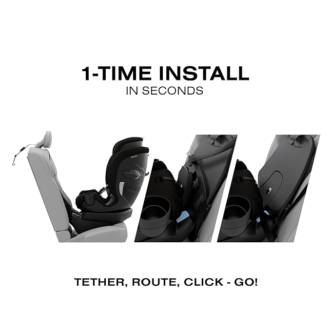 Callisto G 360 Select Rotating All-in-One Convertible Car Seat - Black