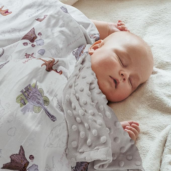 Soarwg Kids Baby Blanket Unisex Newborn, Super Soft Comfy Blankets, for Toddler Baby Nursery Bed Blanket Stroller Crib Shower Gifts, 30 x 40 Inch