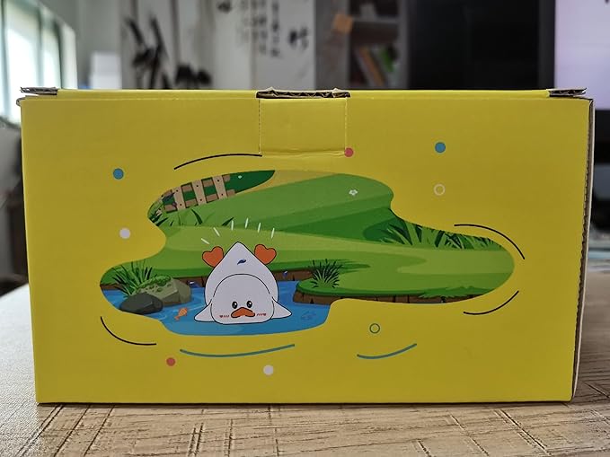 LOVERUIS Cute Night Light for Kids Duck Night-Light Baby Girl Squishy NightLight 1/3 Hour Timer Ducks Light Dimmable Nursery Lamp Colorful Nightlight Gift for Kid Toddler Kawaii Bedroom