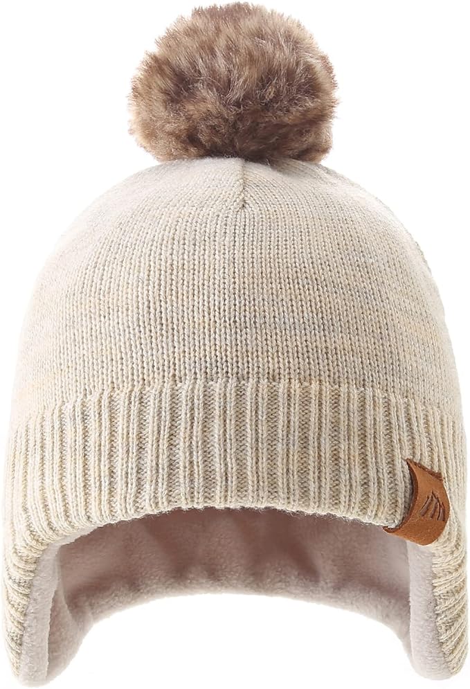 Moon Kitty Baby Boys Hats Toddler Beanies for Boys Winter Fleece Winter Hat Boys