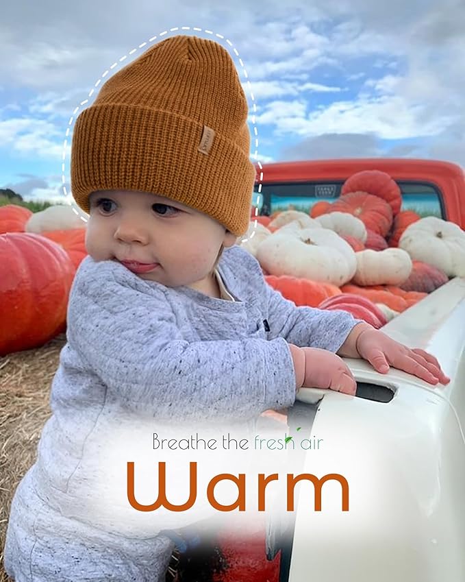 FURTALK Toddler Beanie Baby Boys Girls Beanies Kids Winter Hats Children Knit Warm Caps