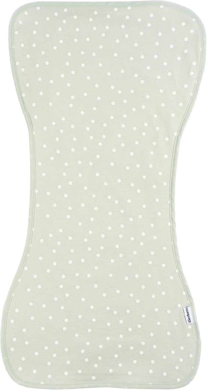 Gerber Baby Unisex Burp Cloths, Pink, Size 10.5" x 21" (Pack of 60)