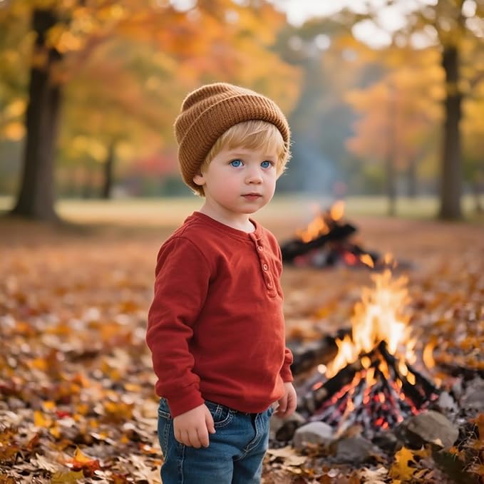 ENBAOHUI Baby Beanie Hat Newborn Winter Warm Knit Hat Kids Soft Beanie Cap Boys Girls Winter Warm Knit Hat