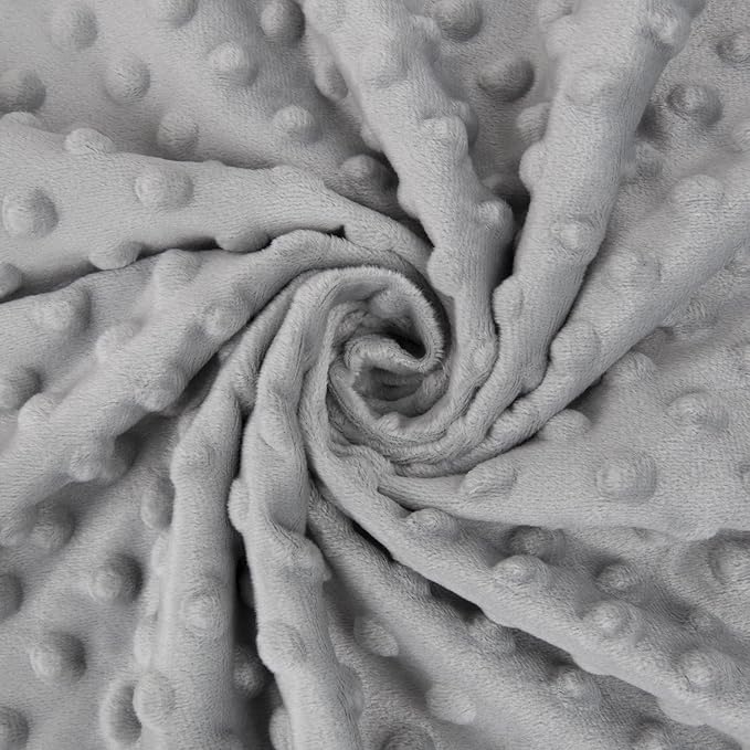 HOMRITAR Elephant Baby Blanket for Unisex, Super Soft Minky Double Layer Blankets with Soothing Raised Dots for Toddler Nursery Crib Stroller 30 x 40 Inch