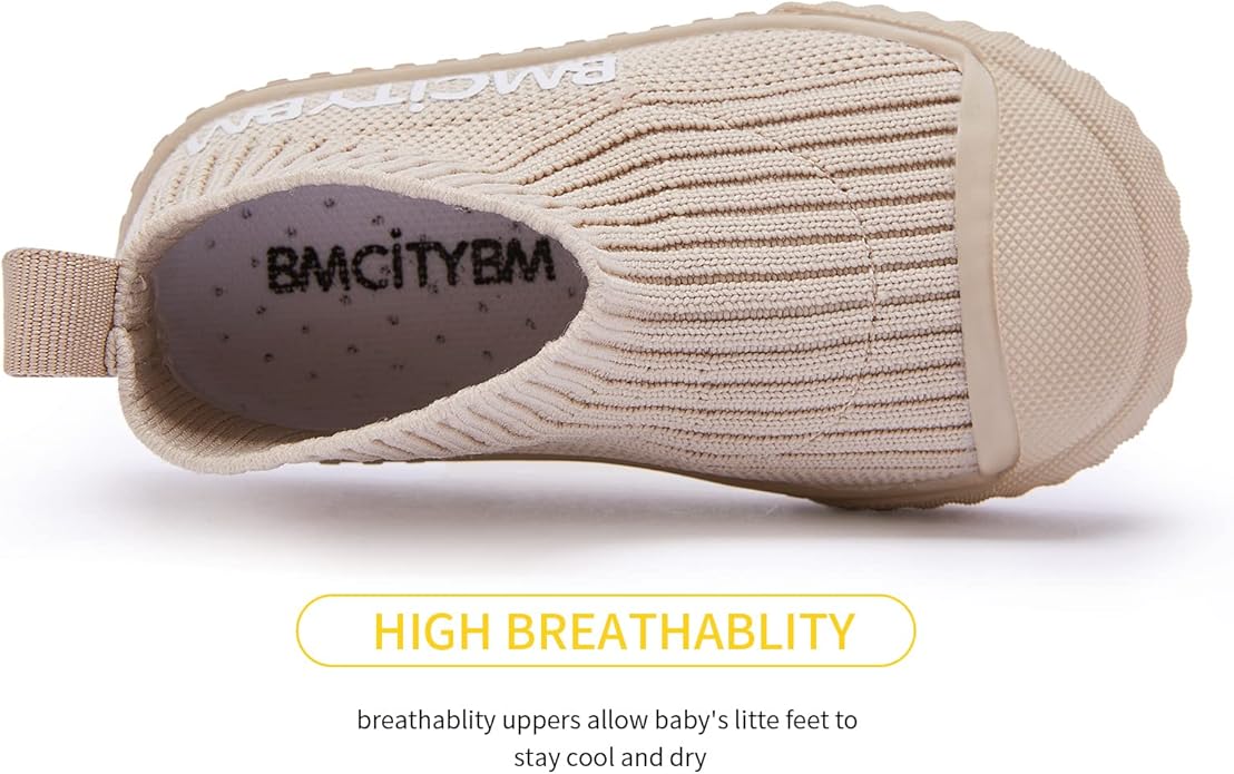 BMCiTYBM Baby Sneakers Girls Boys Lightweight Breathable Mesh First Walkers Shoes 6-24 Months