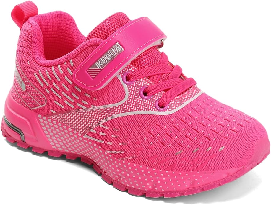 KUBUA Kids Sneakers for Boys Girls Running Tennis Shoes Lightweight Breathable Sport Athletic